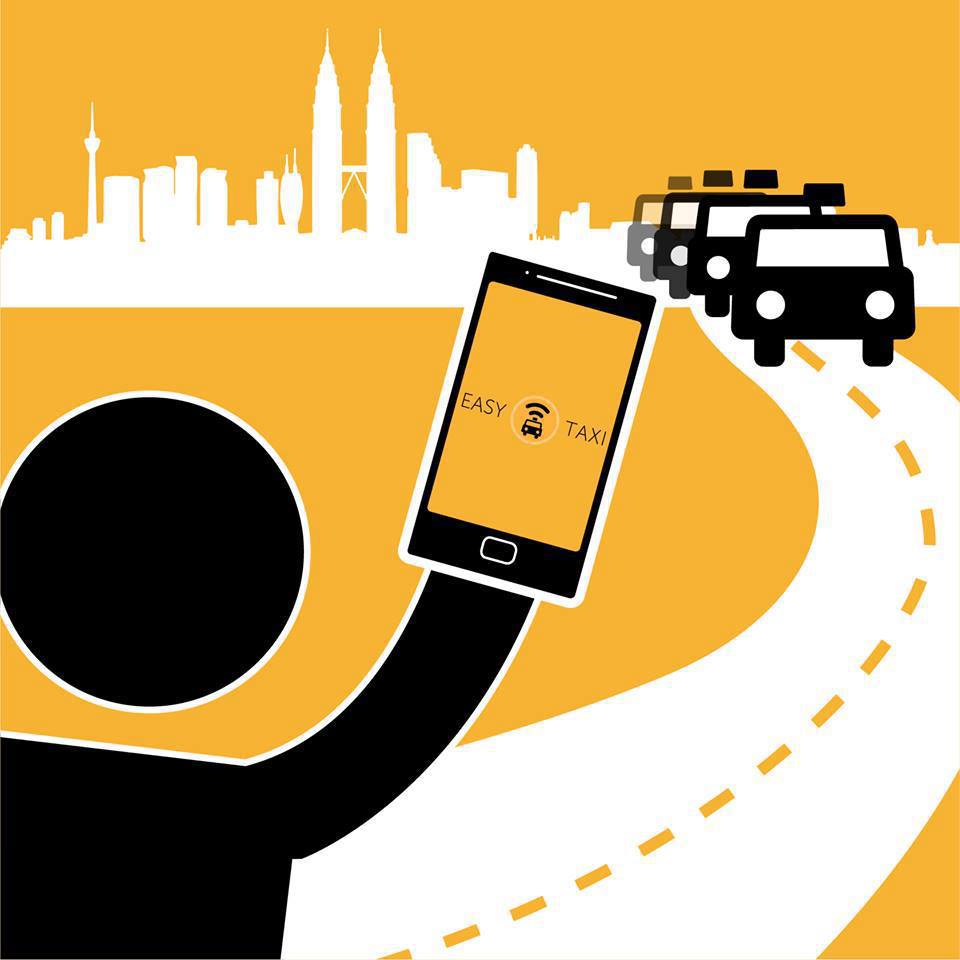 طراحی اپلیکیشن درخواست تاکسی