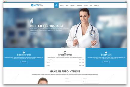 طراحی وب سایت پزشکان