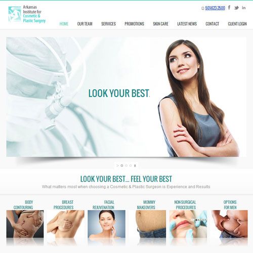 طراحی وب سایت جراحی زیبایی